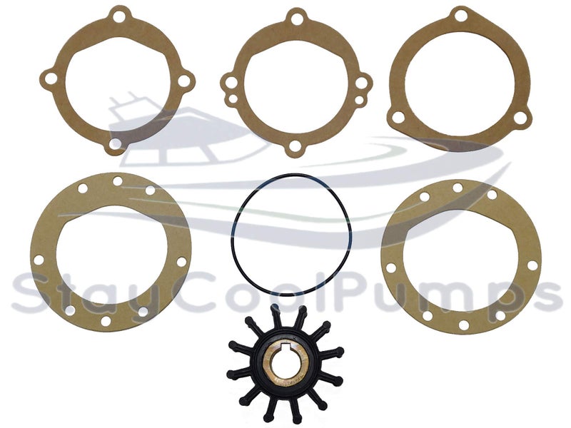 StayCoolPumps SCP-09959K Impeller Kit Replaces Sherwood 09959K, 11148 Jabsco 18838-0001 - Image 1
